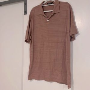 Robert Barakett Cotton Polo XL men’s Shirt  (two tiny holes)